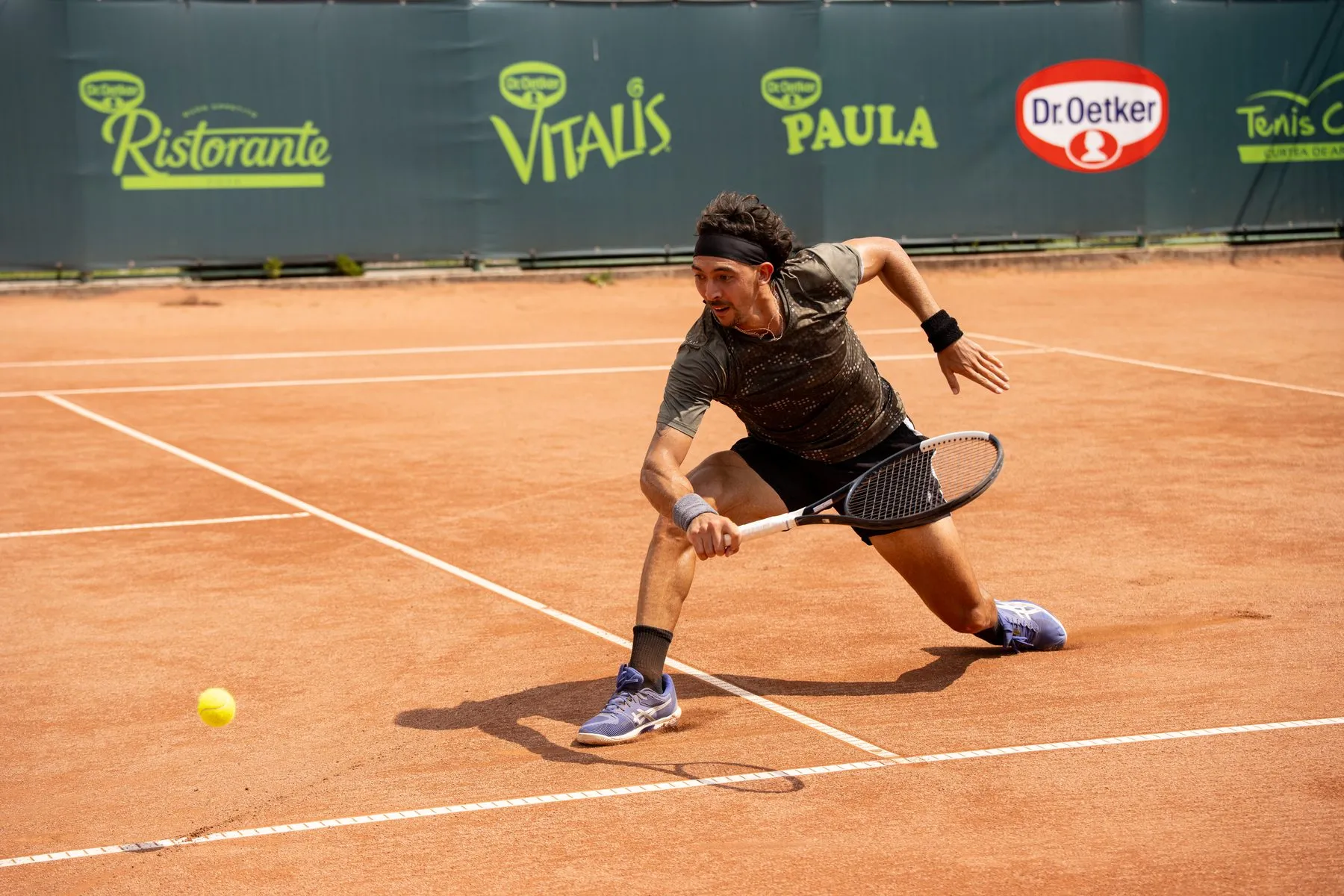 Fermín Tenti en cancha